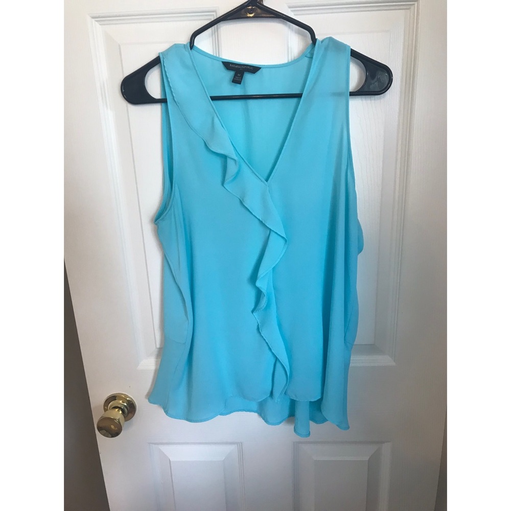 Light blue tank top